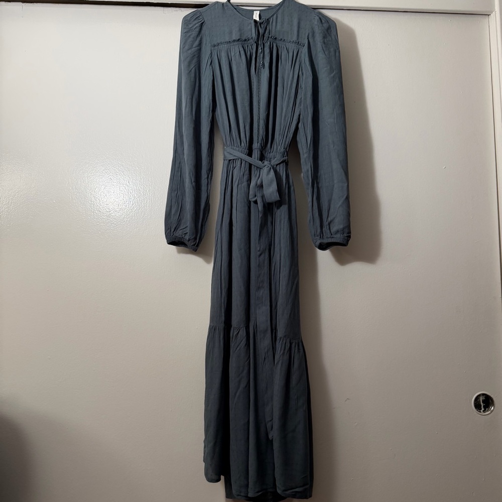 Gentle Fawn Charcoal Long Sleeve Dress
